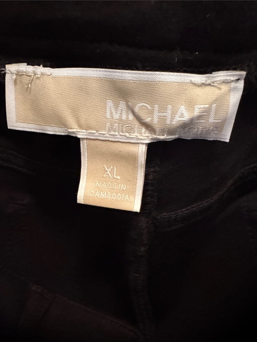 Michael Kors Black Slim Women's Trousers - Picture 4 of 7
